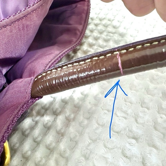 💜Prada Nylon Tessuto Tote in Purple - Picture 13 of 15